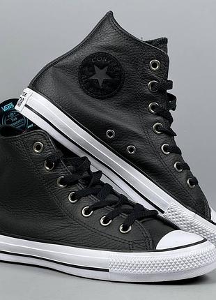 Кеды кроссовки converse chuck taylor all star конверс кожа кеди кроси