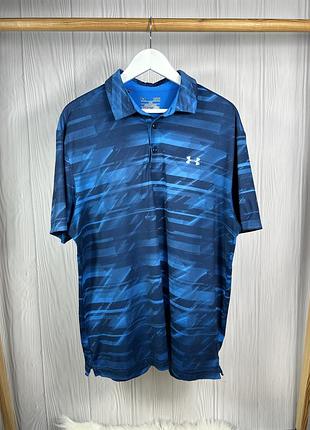 Under armour heatgear поло в красивому дизайні розмір l