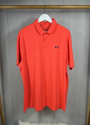 Under armour performance heatgear поло в красивому кольорі
