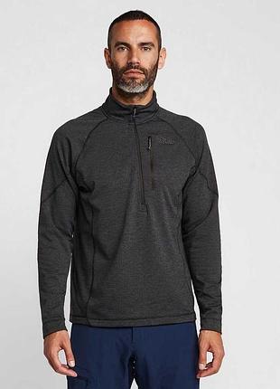 Мужская флисова кофта rab nucleus pull on/norrona/the north face/mammut/jack wolfskin/salewa