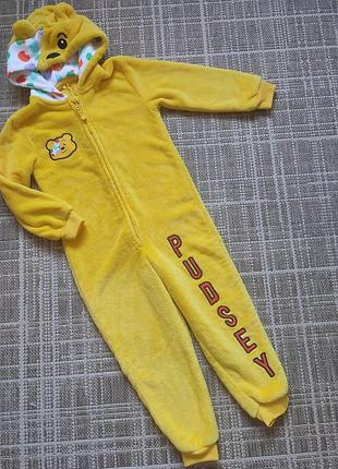 Теплая и мягкая пижама кигуруми