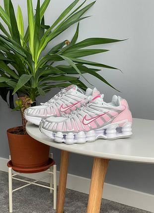 Кроссовки nike shox tl pink foam