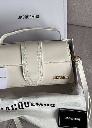Маленькая женская кожаная сумка сумочка на плечо жакмюс jacquemus