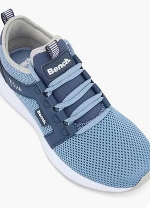 Кроссовки женские на шнуровке bench, голубые синие, 38размер, оригинал