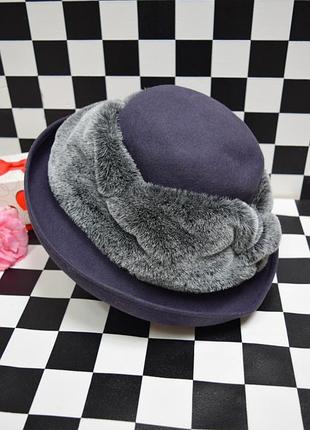 Капелюшок шляпка капелюх вінтажний англія