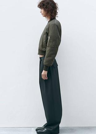 Куртка бомбер zara 6