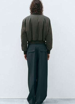 Куртка бомбер zara 7