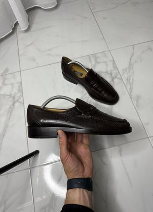 Bally leather vintage shoes men’s