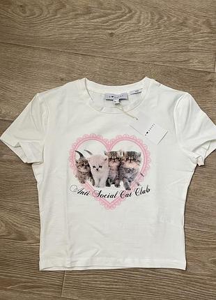 Футболка з котиками