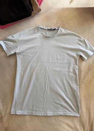 Футболка ніжно-блакитна бавовняна