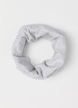 Двошаровий демісезонний шарф снуд