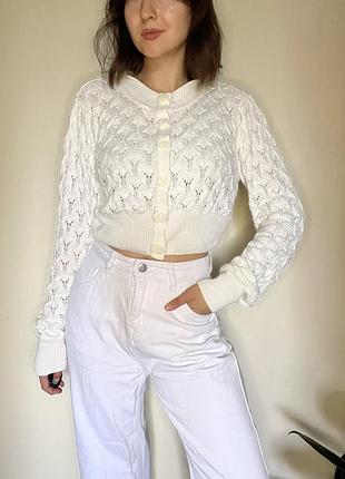 Вʼязана кофта кардиган