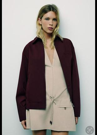 Куртка бомпер zara