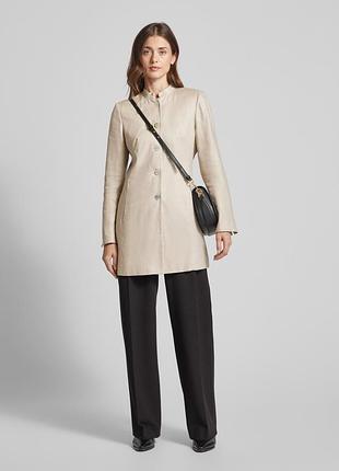 Новий лляний подовжений жіночий блейзер від white label