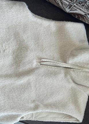 Топ з високим зворотом zara накидка