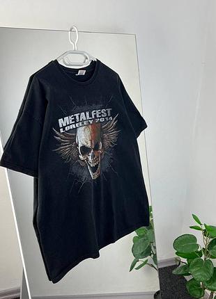 Футболка metal fest