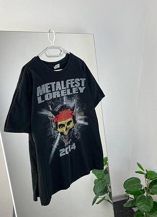 Футболка metal fest