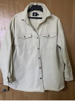 Рубашка джинс оверсайз