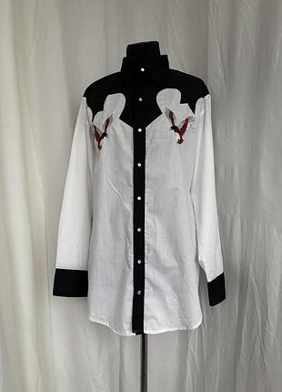 Вінтаж сорочка рубашка ковбойська