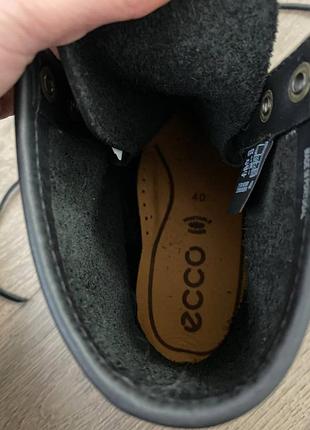 Ботинки кожаные оригинал ecco staker 217614 гг.40,41,42,43 4