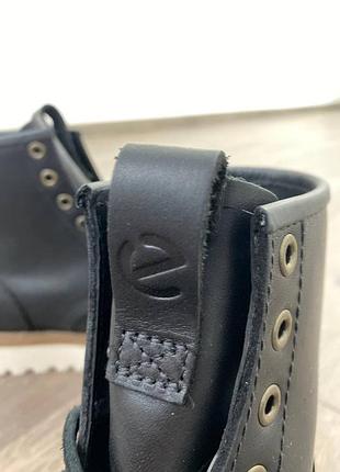 Ботинки кожаные оригинал ecco staker 217614 гг.40,41,42,43 5