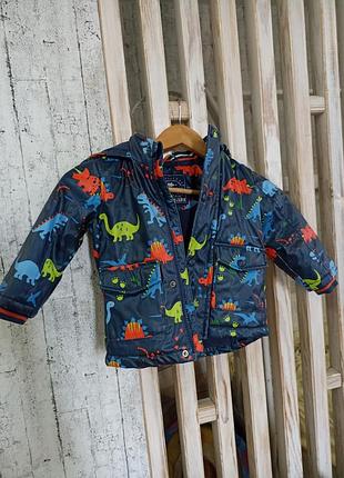 Куртка осенняя непромокаемая 80-86