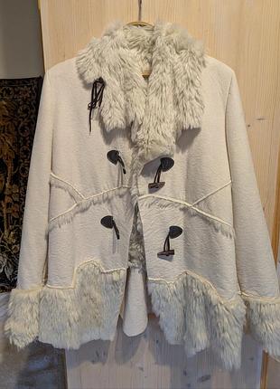Дубленка искусственная. италия.