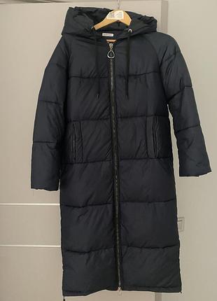 Довга куртка оверсайз