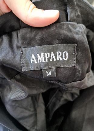 Стильный черный тренч amparo 8