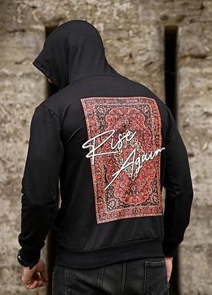 Худi rise black пп7991(47 - 02)