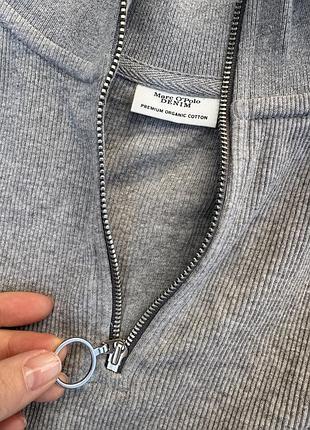 Реглан marc o’polo сірий на блискавці