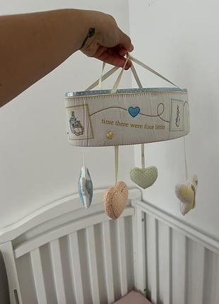 Іграшка для немовлят карусель у ліжечко/візочок/автомобіль кролик петрик