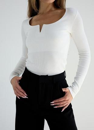 Лонгслив, кофта базовая