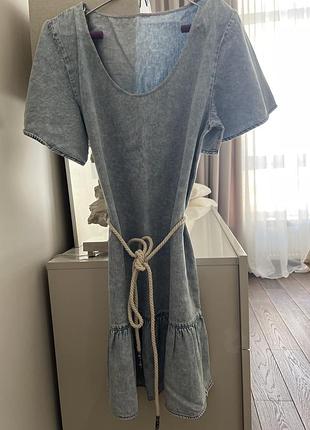 Платье котоновое