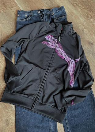 Кофта puma зіпка кофта спортивна puma