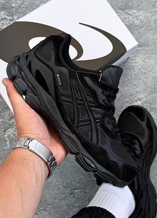 👟 чоловічі кросівки asics gel nyc black gore tex 👟