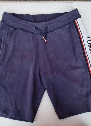 Шорти tommy hilfiher 12-14 років 164 см шорти на підлітка хлопчика котонові сині