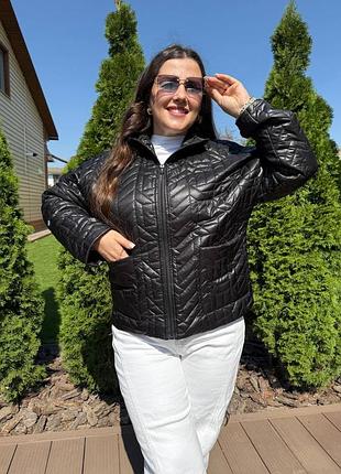 Стеганая куртка осень(46-60)