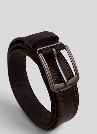 Ремень мужской цвет коричневый