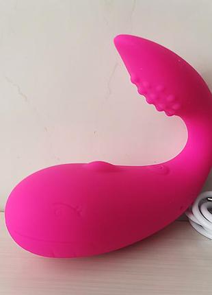 Смарт віброяйце ousou з керуванням через додаток, 10 режимів, рожеве. вібратор стимулятор точки g, клітора.