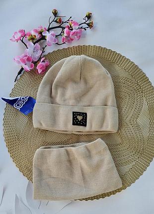 Набор шапка + хомут