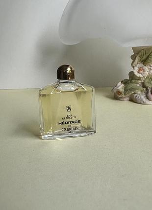Guerlain heritage туалетна вода оригінал вінтаж мініатюра!