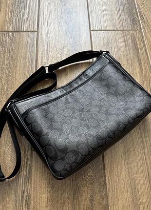 Сумка кросбоді через плече барсетка coach kors