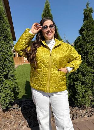 Стеганая куртка осень(46-60)