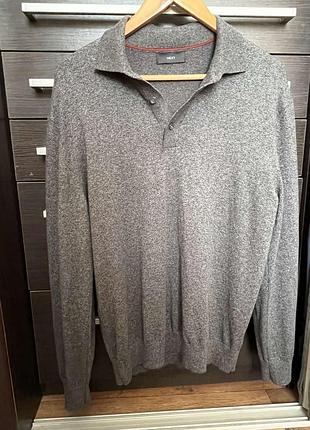 Серый свитер next