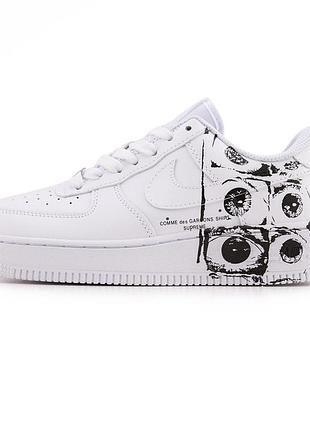 Кросівки nike air force 1 low х comme des garçons supreme 2.0