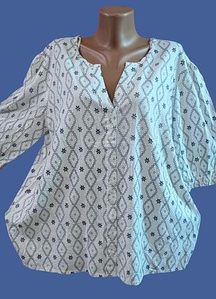Сорочка батал 💯% вискоза.