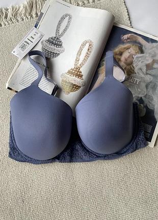 34g/75h ніжний на дотик бюстгальтер зі зручною глибокою чашкою та мереживною спинкою m&s