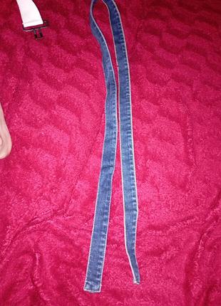 Пояс джинсовий для плаття і для штанів