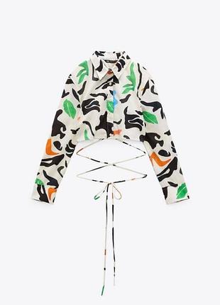 Котонова сорочка zara